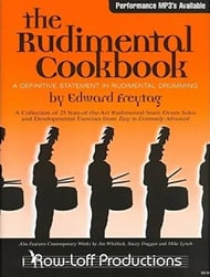 RUDIMENTAL COOKBOOK SNARE- Book with Audio Access cover